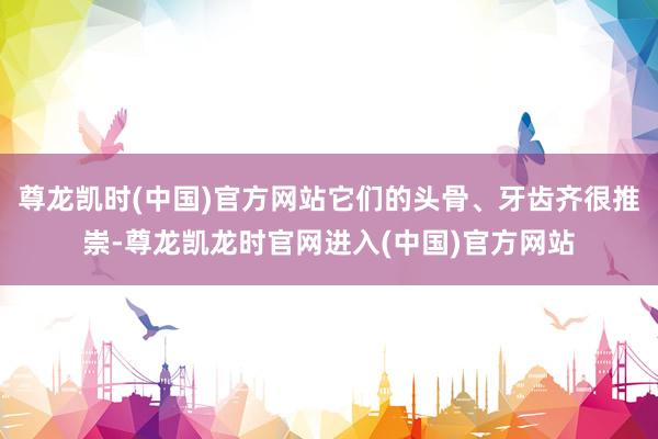 尊龙凯时(中国)官方网站它们的头骨、牙齿齐很推崇-尊龙凯龙时官网进入(中国)官方网站